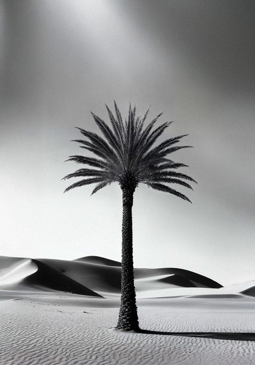 Lone Palm in the Dunes